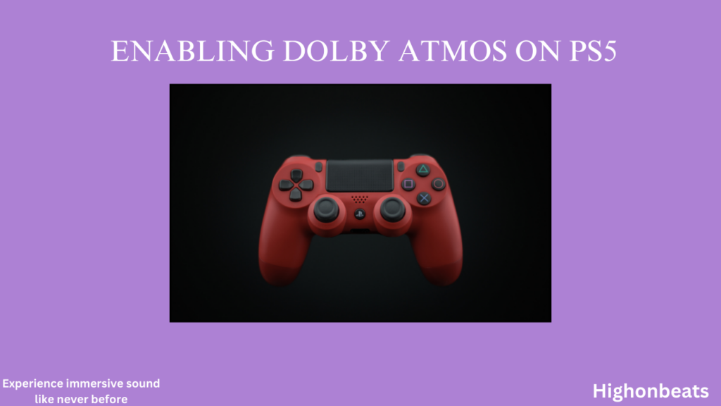 Enabling Dolby Atmos on PS5